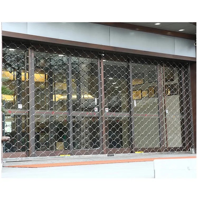 လုံခြုံရေး Grille Roller Shutter Door